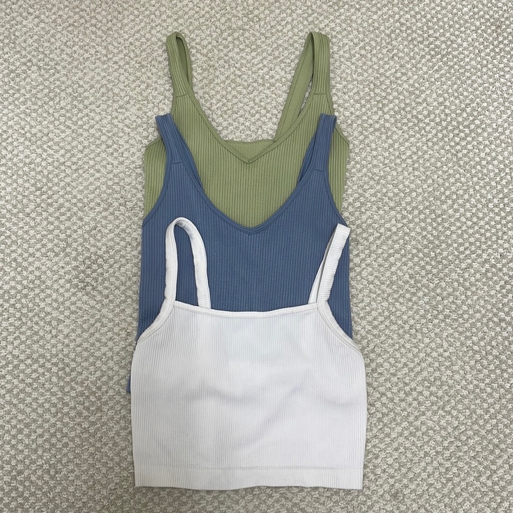 Tank Tops set of three